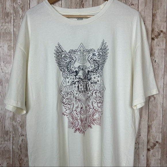 Vans Women’s Free Stone Oversized Short Sleeve Graphic Tee Size XS - Picture 2 of 7